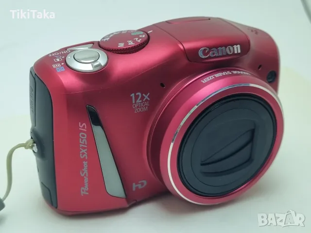 Canon PowerShot SX150IS 14.1MP Compact Digital Camera, снимка 4 - Фотоапарати - 55754953