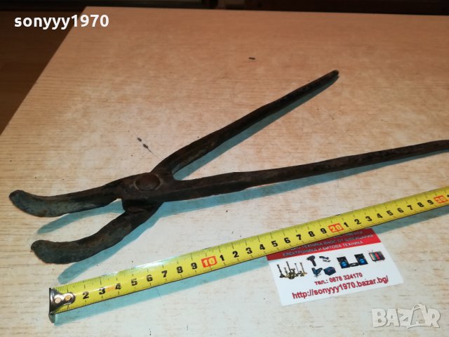 поръчани-ковашки клещи с крива човка 0909211636, снимка 10 - Клещи - 34080574