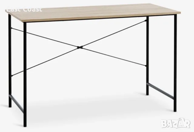 чисто ново бюро vandborg 60x120 цвят светъл дъб