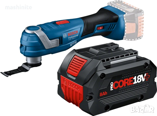 Акумулаторен мултифункционален инструмент GOP 185-LI 1xProCORE 8.0Ah+ Bosch