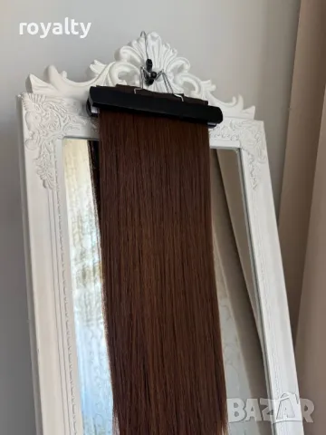 Дамски екстеншън , снимка 4 - Аксесоари за коса - 49045905