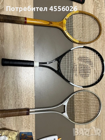 Продавам ракети за тенис на корт