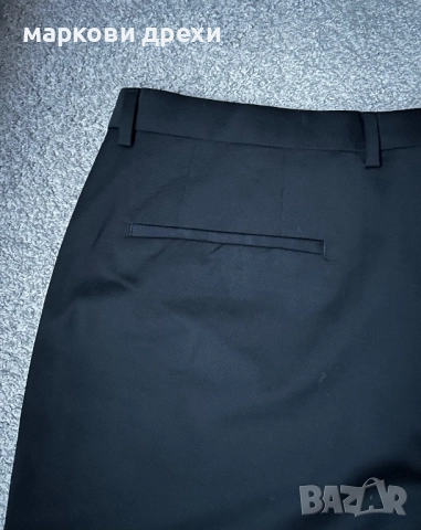 HUGO BOSS REGULAR-FIT TROUSERS IN VIRGIN-WOOL SERGE 52, снимка 7 - Панталони - 52725764