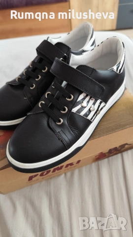 Обувки за момиче 35 номер, снимка 2 - Детски обувки - 54235294