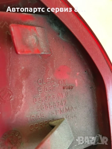 Заден десен стоп за Alfa Romeo 147 2007 1.9 M-Jet Оригинален 46556347, снимка 2 - Части - 53052932