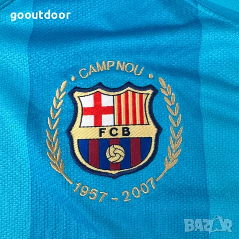 Nike Barcelona 2007/2008 Away Footbal T-shirt (XL), снимка 3 - Футбол - 50436524
