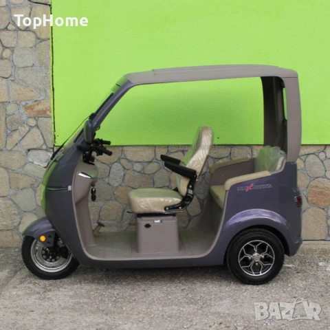 Електрическа Триместна Триколка LUXURY BUS 2000W 2026, снимка 6 - Мотоциклети и мототехника - 53033859