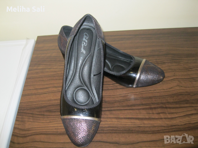 Красиви официални обувки на Paolo Botticelli - 41 номер, снимка 1 - Дамски елегантни обувки - 44746297