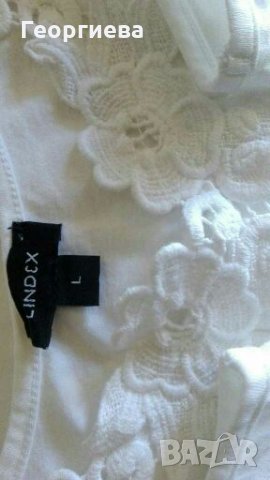 Рокля от 100% памук, с рязана дантела👗🍀M/L, L, XL👗🍀арт.1002, снимка 5 - Рокли - 30115870