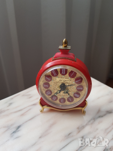 Стар будилник Jerger west germany, снимка 9 - Антикварни и старинни предмети - 36511806