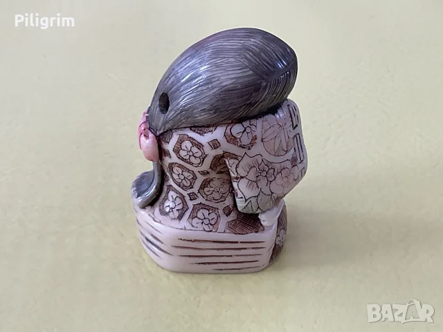 Нецке "Гейша", изработено от висококачествен полимер., снимка 4 - Колекции - 55841497