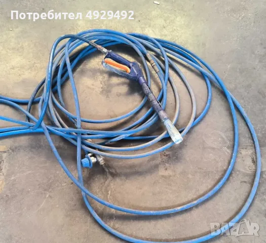 Комплект маркуч и пистолет за активна пяна и водоструйка за професионално измиване на автомобили, снимка 2 - Автомивки - 55798890