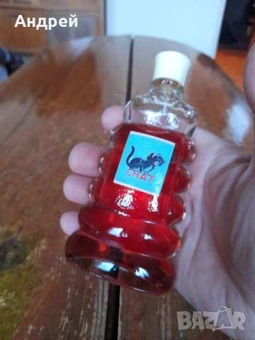 Стар одеколон Chat, снимка 2 - Други ценни предмети - 54031381