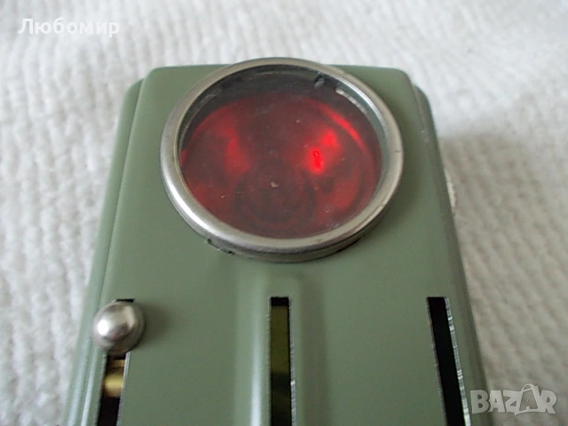 Старо железничарско фенерче 4 цвята - №3, снимка 4 - Антикварни и старинни предмети - 53902755