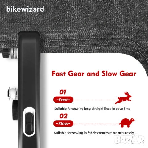 Мини електрическа ръчна шевна машина, снимка 4 - Други стоки за дома - 54359937