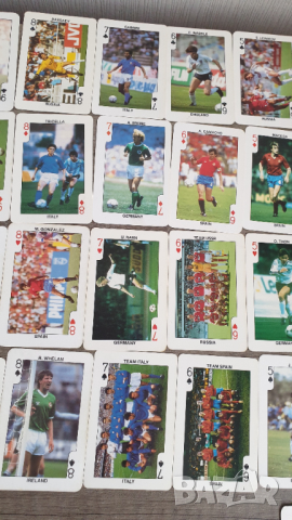 Колекция карти за игра с футболисти евро'88 пълен комплект, снимка 10 - Колекции - 44808796