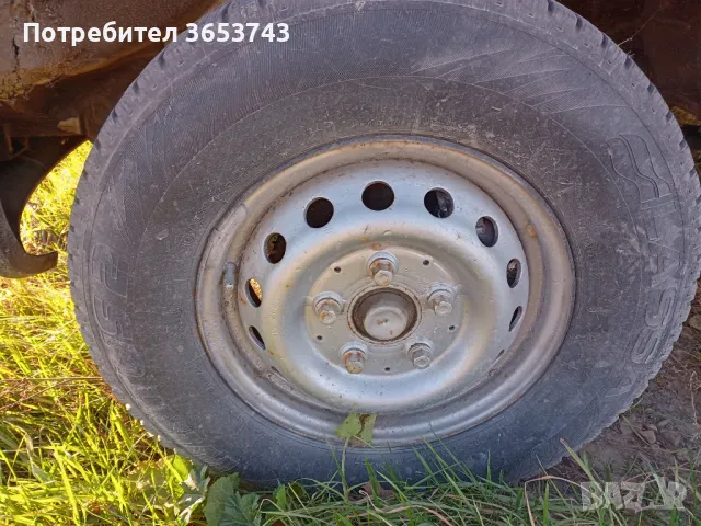 Mercedes sprinter гуми с джанти 15C, снимка 3 - Гуми и джанти - 48374686