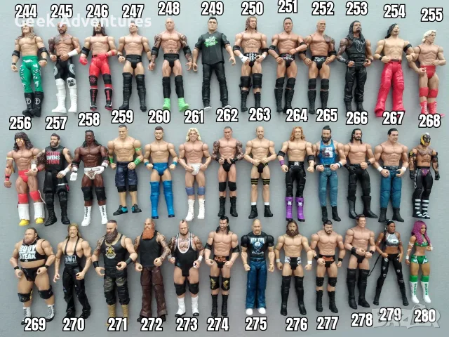 Кечисти Екшън Фигурки WWE Pro-Wrestling Кеч Играчки John Cena Randy Orton Brock Lesnar 3/3, снимка 8 - Фигурки - 46367335