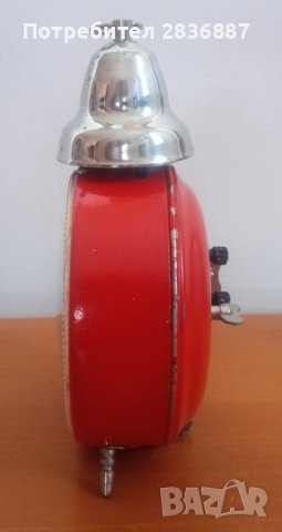 Античен съветски будилник Serkisof, снимка 2 - Други - 37889163