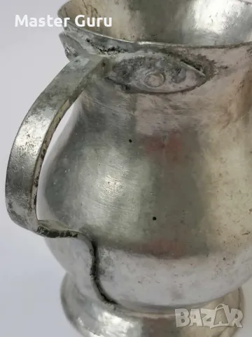 Стар меден съд за вино, ръчна изработка, калайдисан отвътре и отвън, снимка 2 - Антикварни и старинни предмети - 47285362