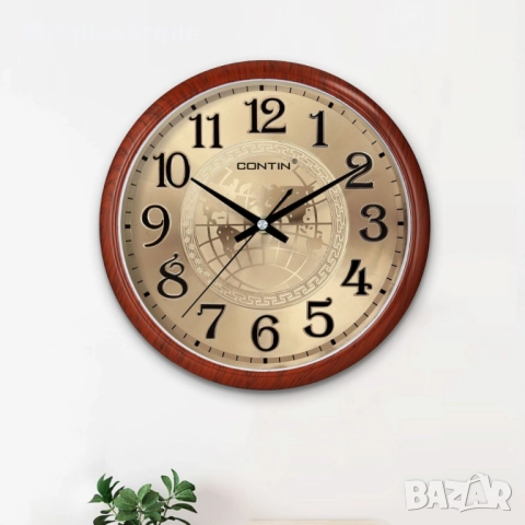 Безшумен стенен часовник