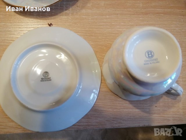 красив  романтичен  полски ретро сервиз -  Chodziez , снимка 12 - Други - 35264016