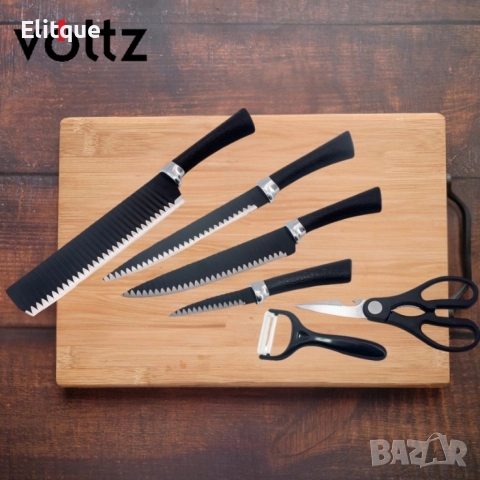 Комплект ножове и белачка, снимка 3 - Други - 52897818