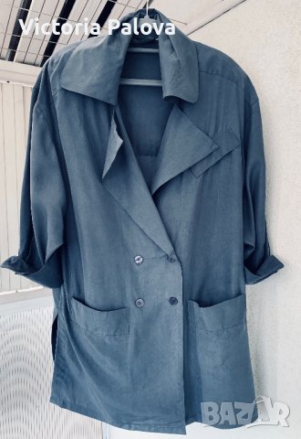 Скъпа туника/сако/шлифер APART FASHION коприна, снимка 6 - Туники - 40219929