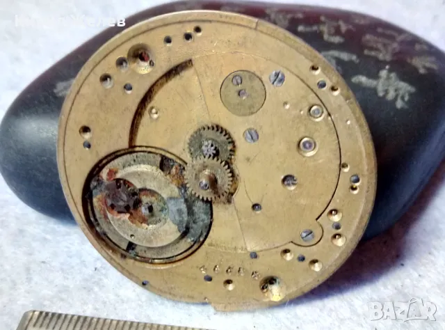 МЕХАНИЗЪМ от СТАР РЯДЪК МОДЕЛ КОЛЕКЦИОНЕРСКИ ДЖОБЕН ЧАСОВНИК 26921, снимка 12 - Антикварни и старинни предмети - 48553659