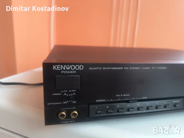 kenwood tuner kt 1100 sd тунер, снимка 9 - Радиокасетофони, транзистори - 53303917