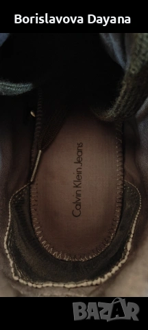 Дамски обувки Calvin Klein jeans , снимка 8 - Кецове - 54229573