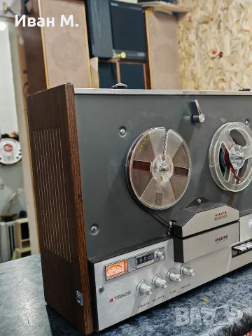 ролков магнетофон Philips Stereo 4404, снимка 3 - Декове - 56460687