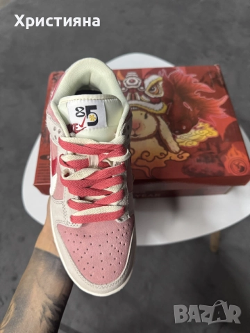 Nike Dunk Low Double Swoosh 85 Pink / Sail, снимка 2 - Детски маратонки - 56441550