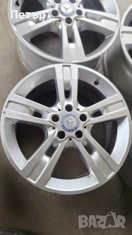 ОРИГИНАЛНИ АЛУМИНИЕВИ ДЖАНТИ МЕРЦЕДЕС МL / GLE /S -CLASS-5x112х66.6-18цола, снимка 4 - Гуми и джанти - 53987126