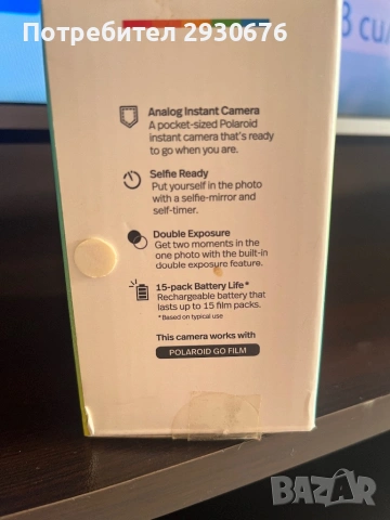 Polaroid Go, снимка 3 - Фотоапарати - 53274552