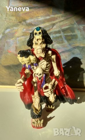 Vintage, екшън фигура Baron Dark Skeleton Warriors,Playmates Toys 1994 LEG.