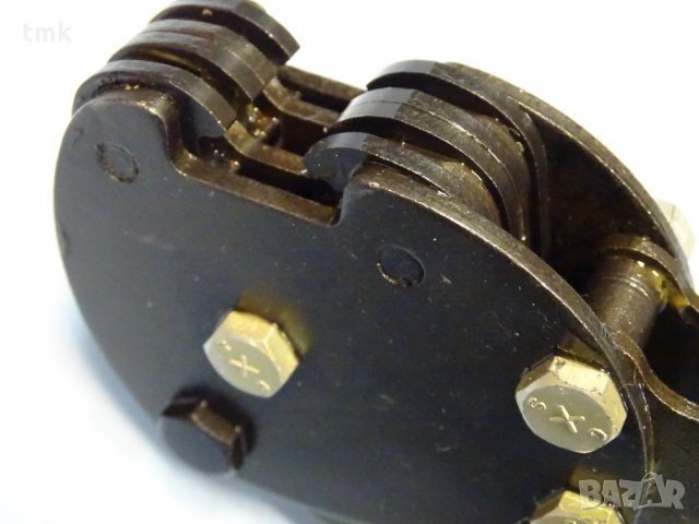 ръчни чембер клещи за метална лента CYKLOP 5/8 strap, снимка 5 - Клещи - 35033027