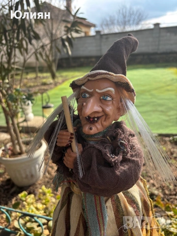 Настолна Баба Яга, снимка 5 - Декорация за дома - 54021085