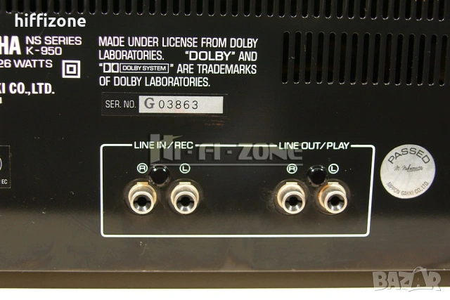ДЕК   Yamaha k-950 , снимка 8 - Декове - 54253846