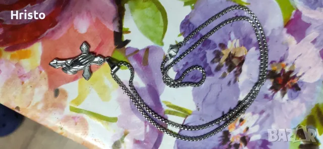 Стоманен гердан  iceout, снимка 4 - Колиета, медальони, синджири - 47925710