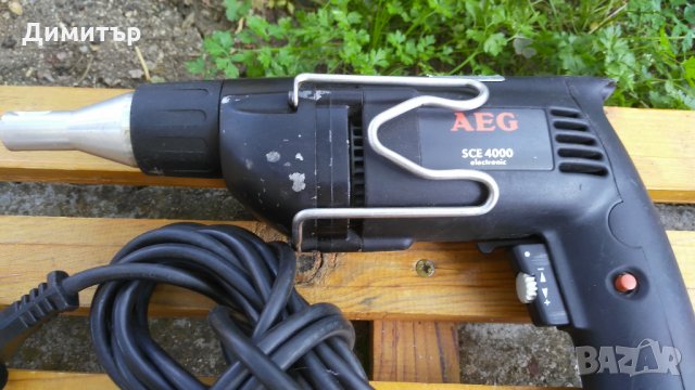 AEG / Atlas Copco винтоверт за сухо строителство SCE 4000, снимка 3 - Винтоверти - 29895534