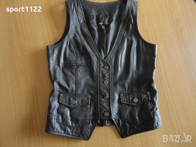 Arma/S/естествена кожа/дамски елек