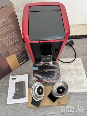  Кафемашина с Капсули Philips Senseo Maestro CSA260/90 Червена Еспресо!, снимка 3 - Кафемашини - 56260415