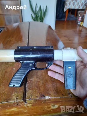 Стара играчка Пушка Помпа, снимка 4 - Други ценни предмети - 49118264