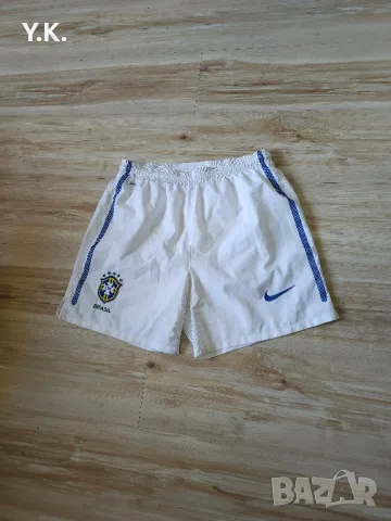 Оригинални мъжки къси гащи Nike Dri-Fit x Brazil National Football Team / Season 10 (Away), снимка 2 - Къси панталони - 50188798