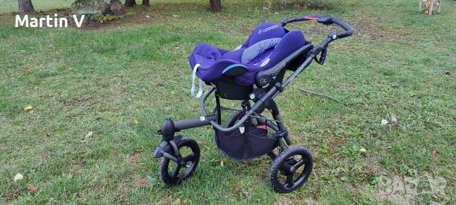 Продавам детска количка bebe confort high trek пълен комплект