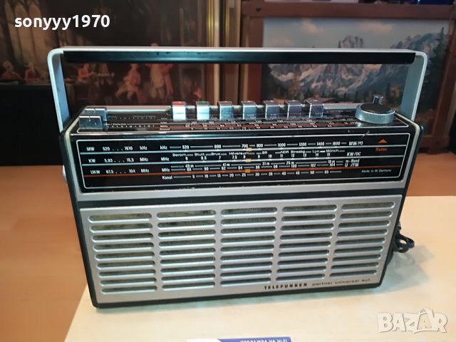 TELEFUNKEN MADE IN WEST GERMANY 1203231027LN, снимка 1 - Радиокасетофони, транзистори - 39968604