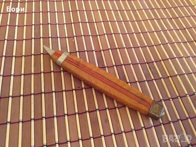 Стар дървен резец/макетен нож, снимка 1 - Други ценни предмети - 29457509