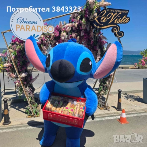 ИЗНЕНАДА със Стич, Панда Мечо или Лабубу в гр. Бургас!🌺💙, снимка 4 - Други - 48949509