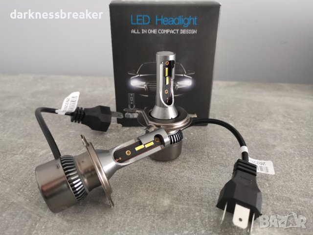 LED крушки за основни фарове H1 Н7 Н11 НВ3 НВ4 M-Tech LSF, снимка 8 - Аксесоари и консумативи - 38414600